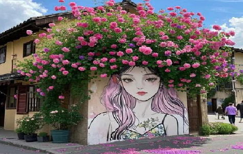 孝感怎么设计网红打卡墙绘