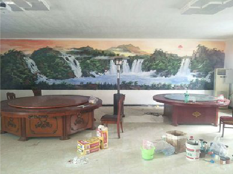 孝感墙绘-写实风景