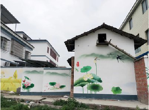 孝感室外墙绘-从选材到保养。