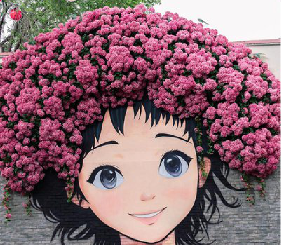 孝感墙体彩绘-网红墙打卡