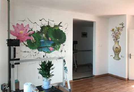 孝感墙体彩绘相比墙纸的优势。