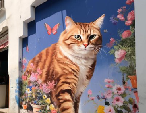 孝感自己绘制有个性的手绘墙