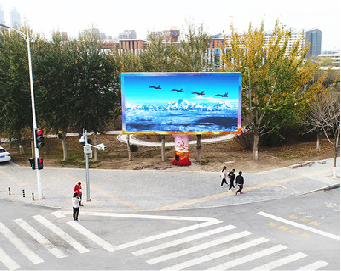 孝感户外大屏广告投放要点。